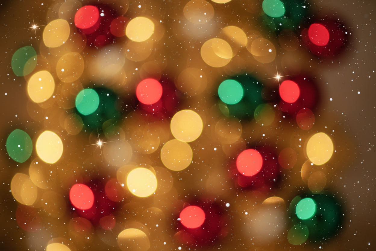 arrière plan bokeh noël