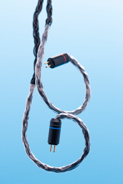 TRN T2 : Câble 2 PIN 0.78mm 2.5mm / 2 PIN-S (QDC) 3.5mm