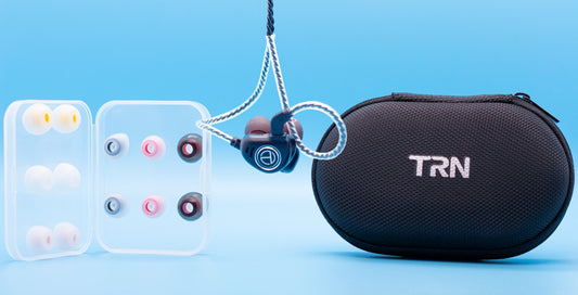 Pack TRN V90 + 7HZ eartips 6 pairs + TRN case